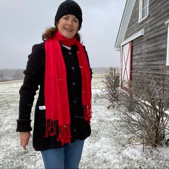 Calvin Klein cardigan, 💯 cotton knit,  black - Picture 3 of 13